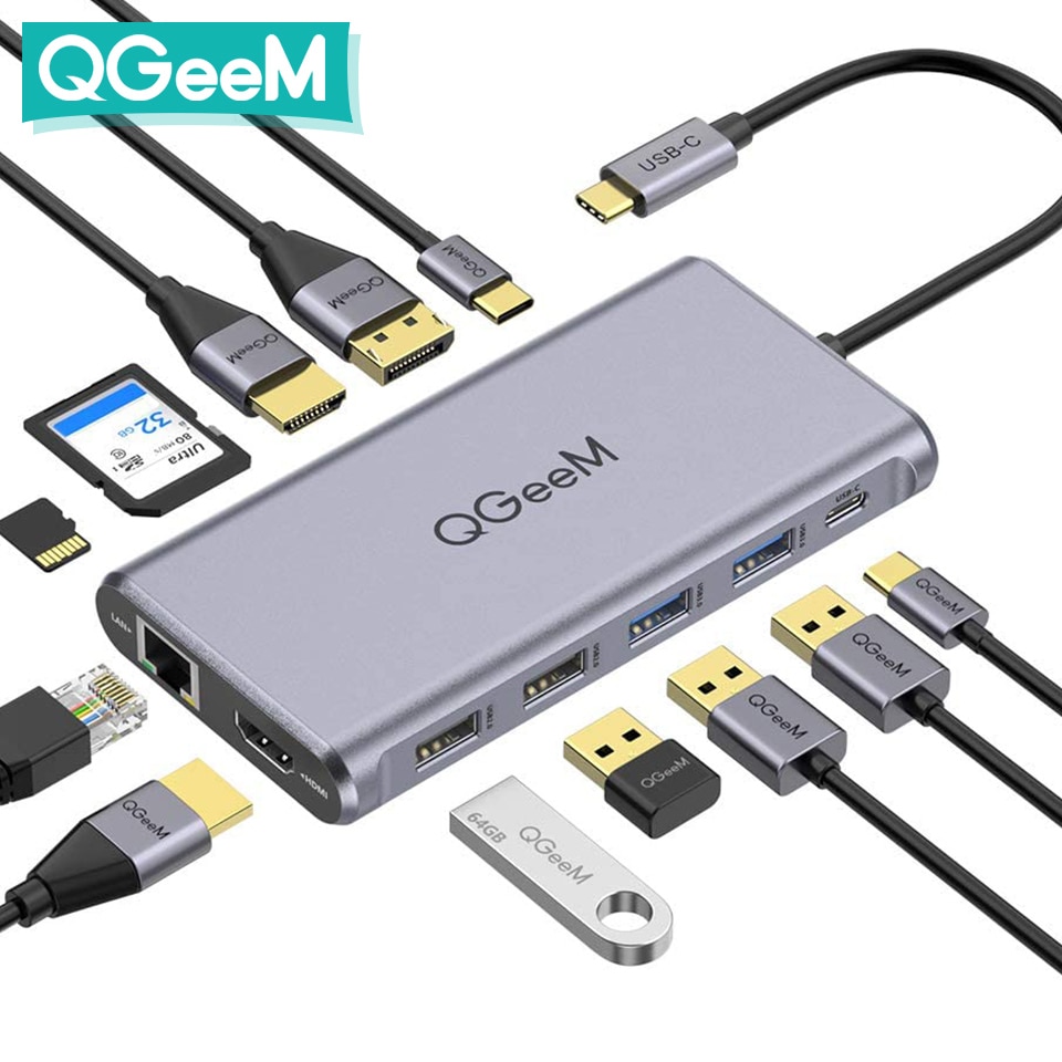 QGeeM-USB C , ƺ  Ʈ ÷ c ..